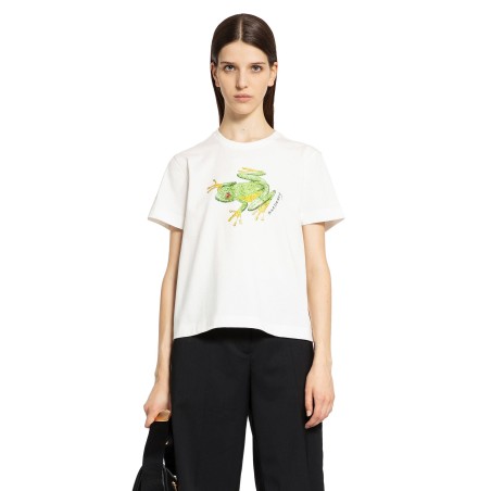 boxy crystal frog cotton t-shirt