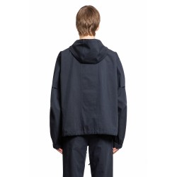 gusset hooded jacket