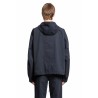 gusset hooded jacket