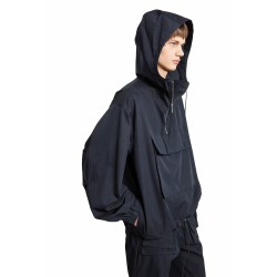 gusset hooded jacket