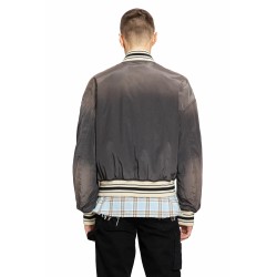 sun faded bomber jacket