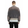 sun faded bomber jacket