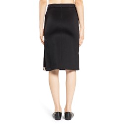 pa monogram midi skirt