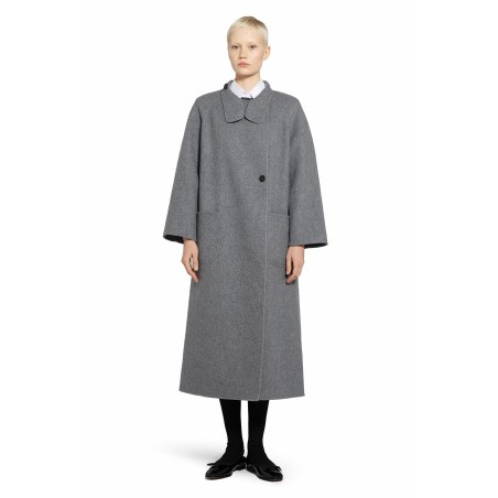 unconstructed cashmere coat