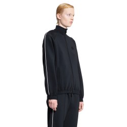 neoprene zip-up sweatshirt