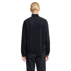 neoprene zip-up sweatshirt