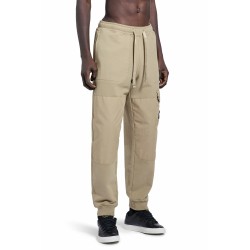 64020 cargo fleece and nylon cargo joggers