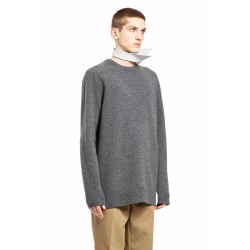 4-stitch wool sweater