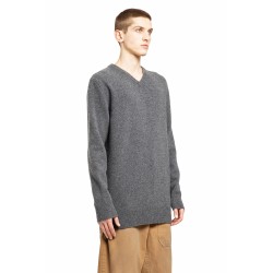 wool v-neck sweater