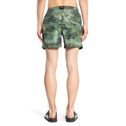 camo swim shorts