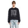 studded gothic palm sweatshirt