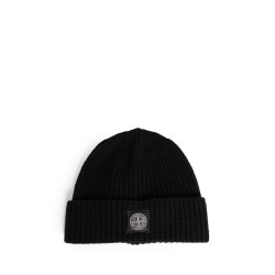 ribbed-knit beanie