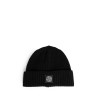 ribbed-knit beanie