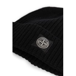 ribbed-knit beanie