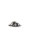 leather rockstud sandals