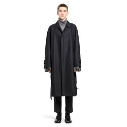 cotton nylon trench coat