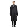 cotton nylon trench coat