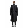 cotton nylon trench coat