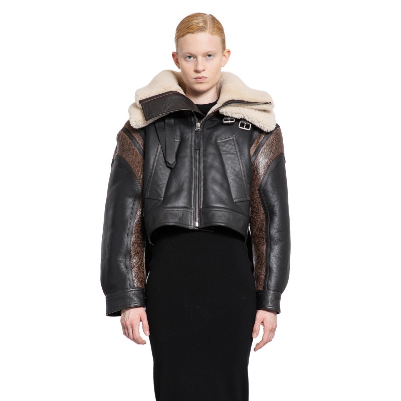 the leather and shearling jacket