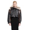 the leather and shearling jacket