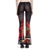 pigalle mesh flare trousers