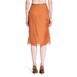 organza midi skirt