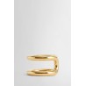 gold-plated silver turn ring