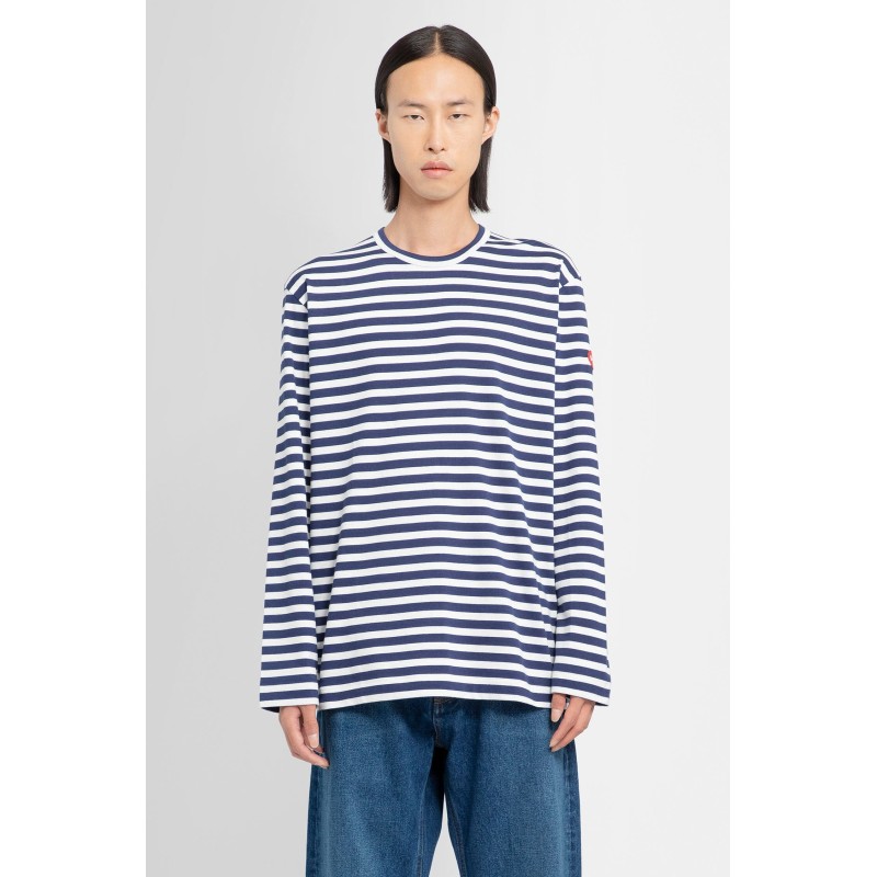 striped jersey long sleeve t-shirt