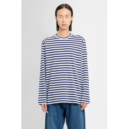 striped jersey long sleeve t-shirt