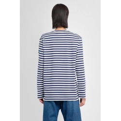 striped jersey long sleeve t-shirt