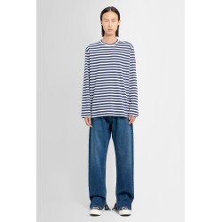 striped jersey long sleeve t-shirt