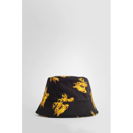 all burning monogram print bucket hat