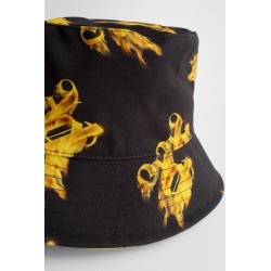 all burning monogram print bucket hat