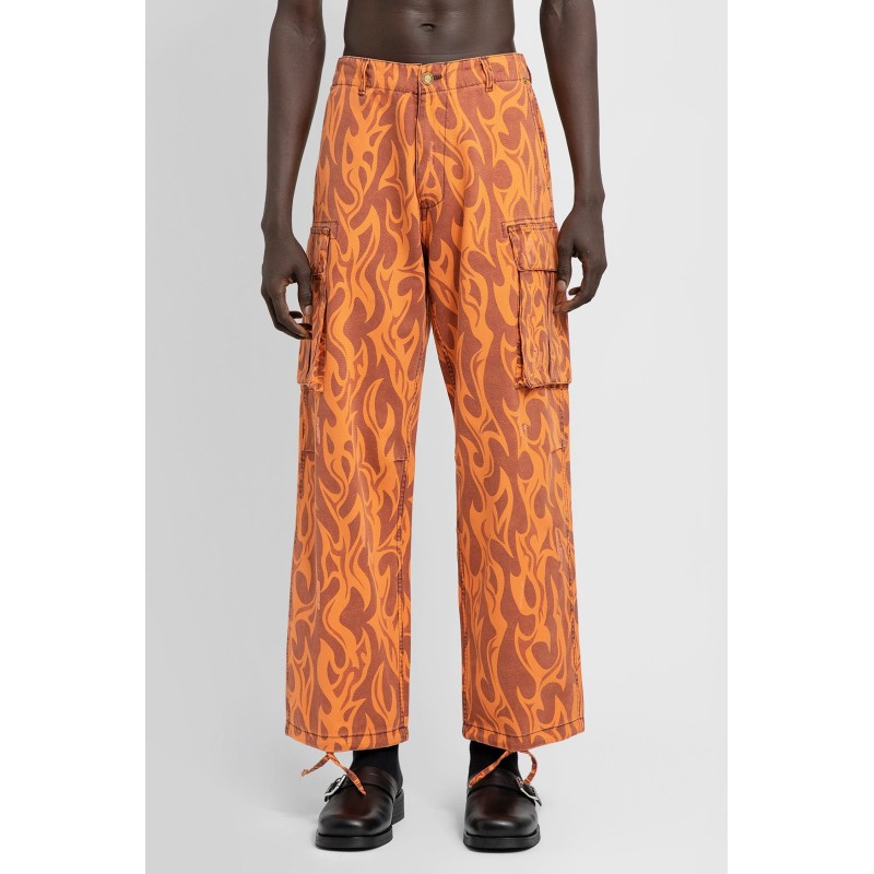 printed cargo pants