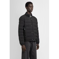 lightweight buckle puffer jacket