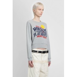 night shift working class hero cropped sweatshirt