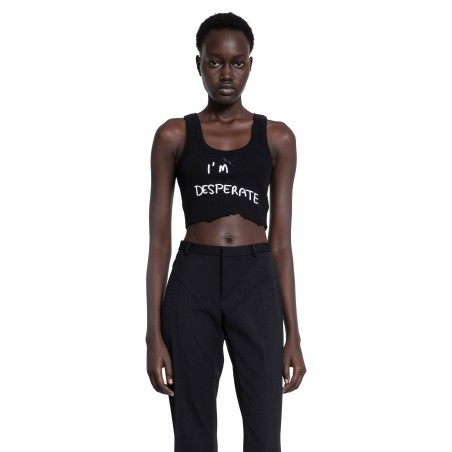 trinity embroidered crop top