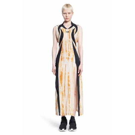 rust dye long dress