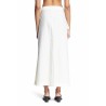 technical cotton long wrap skirt