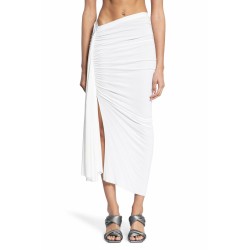 lido fog skirt in fluid viscose jersey