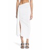 lido fog skirt in fluid viscose jersey