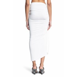 lido fog skirt in fluid viscose jersey