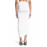 lido fog skirt in fluid viscose jersey