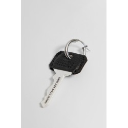 numerical logo key earring