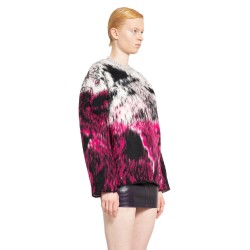 printed gradient sweater