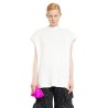 ribbed jersey oversized t-shirt