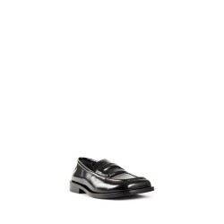 amanda brushed leather loafers