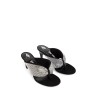 ''rem'' rhinestone mules