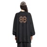 paris moon double front oversize long sleeve t-shirt in vintage jersey