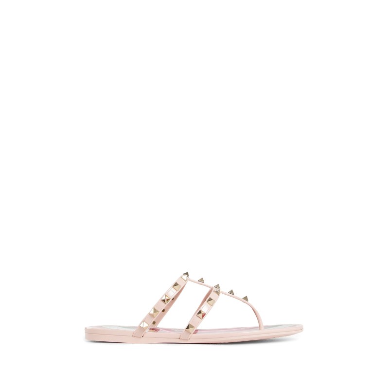 rockstud rubber sandals